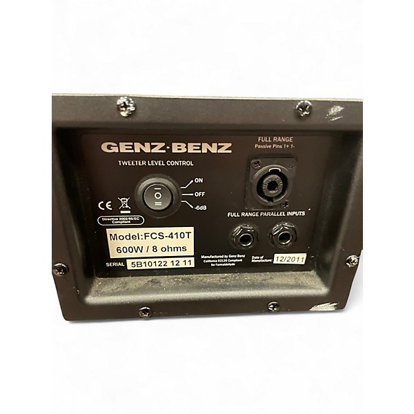 Used 2010s Genz Benz FCS-410T Bass Cabinet