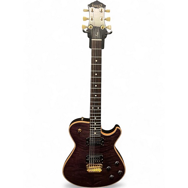Used Knaggs KONAI  Purple Solid Body Electric Guitar
