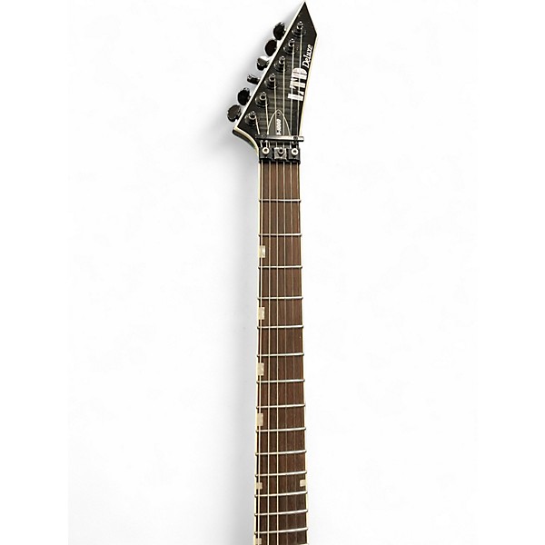 Used ESP LTD H31000 Deluxe See Thru Black Sunburst Solid Body Electric Guitar