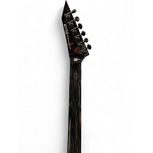 Used ESP LTD H31000 Deluxe See Thru Black Sunburst Solid Body Electric Guitar