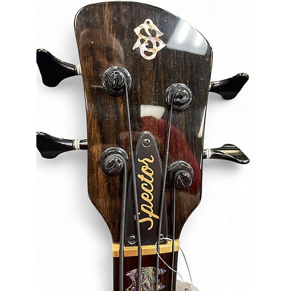 Used Spector NS2 USA AQUA GREEN Electric Bass Guitar