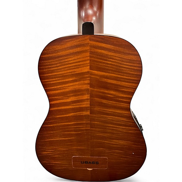 Used Kala Exotic Mahogany U-Bass Natural Acoustic Bass Guitar