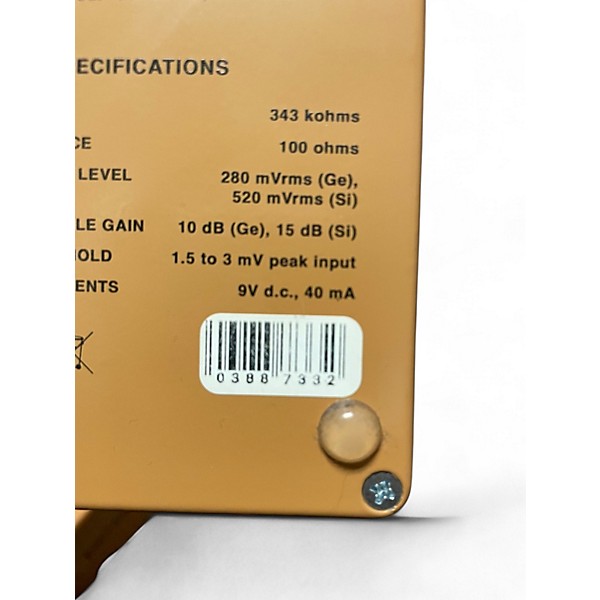 Used JHS Pedals Ross Distortion Effect Pedal