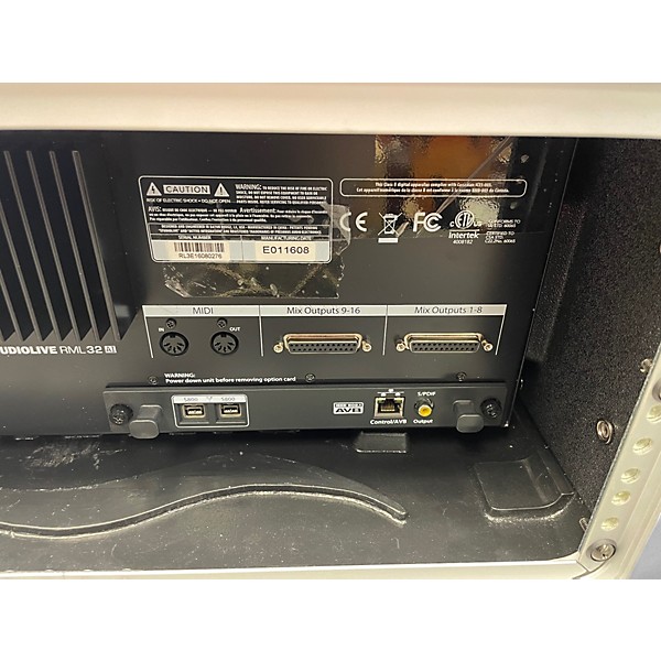 Used PreSonus STUDIO LIVE RML 32AI Powered Mixer