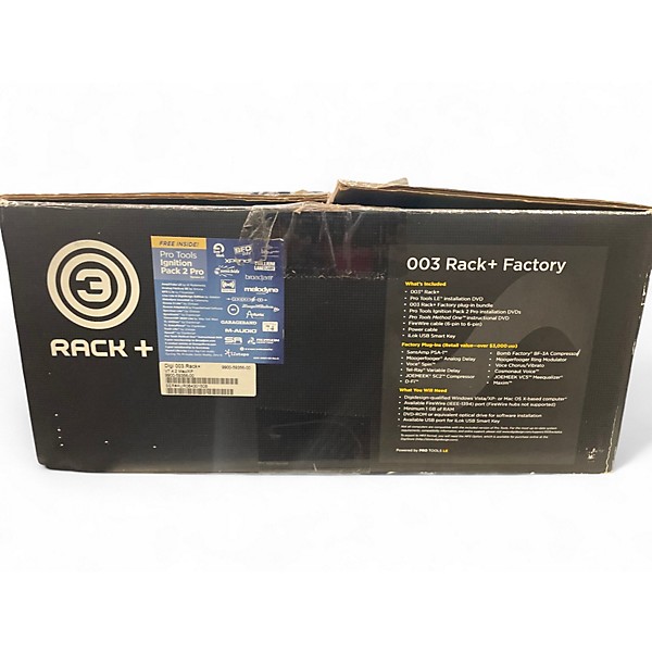 Used Digidesign Digi 003 Rack + Channel Strip