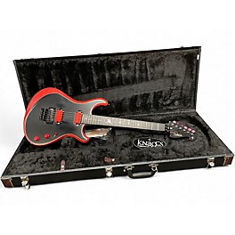 Used Knaggs KNAGGS STEVE STEVENS SEVERN TIER 2 XF BLACK/ INDIAN RED  Solid Body Electric Guitar