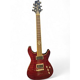 Used Ibanez SZ520 Crimson Red Burst Solid Body Electric Guitar