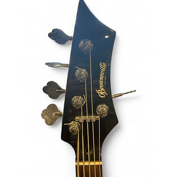 Used Brownsville J Bass Tan Electric Bass Guitar