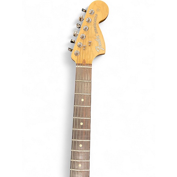 Used Fender American Performer Stratocaster SSS Pearl White Solid Body Electric Guitar