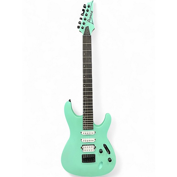 Used Ibanez S561 Seafoam Green MATTE Solid Body Electric Guitar