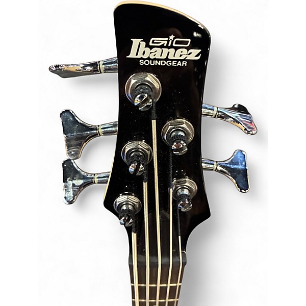 Used Ibanez GSR105EX 5 String Black Electric Bass Guitar
