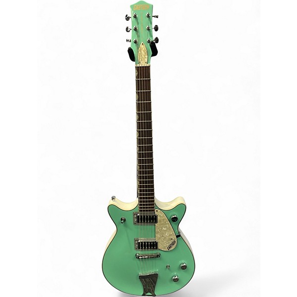 Used Gretsch Guitars G5237 Double Jet FT Surf Green Solid Body Electric Guitar