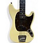 Used 2012 Fender Mustang Bass Vintage White Electric Bass Guitar