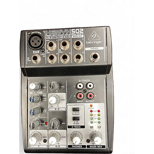 新品未開封　廃盤　ベリンガー XENYX 502 Used Behringer Xenyx 502 Unpowered Mixer | Guitar Center