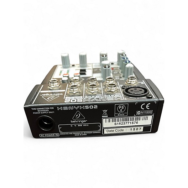Used Behringer Xenyx 502 Unpowered Mixer | Guitar Center