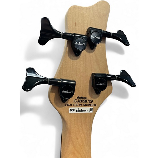 Used Jackson JS2 Spectra Snow White Electric Bass Guitar