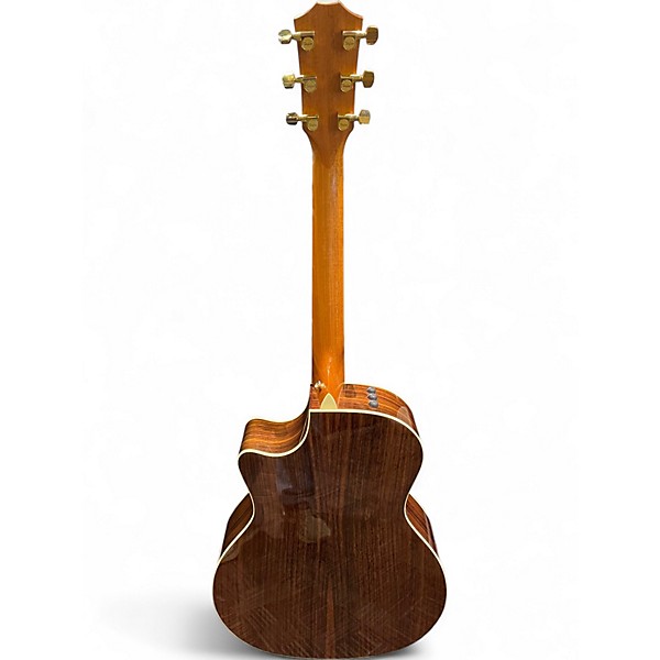 Used Taylor Custom 414CE V-Class Sunburst Acoustic Electric Guitar