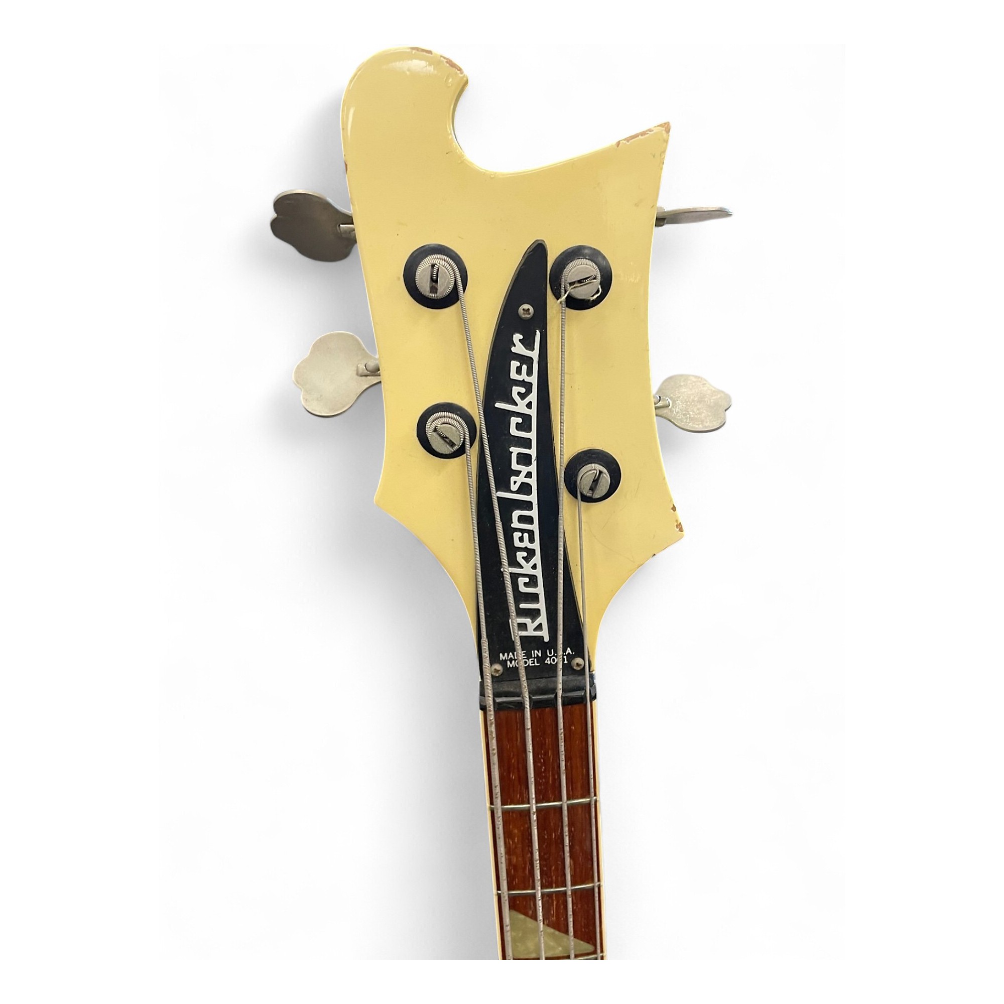 Vintage 1976 Rickenbacker 4001 VINTAGE WHITE Electric Bass