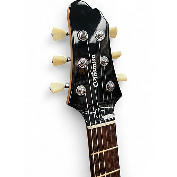 Used 2023 C.p. Thornton Contoured Legend Black and Silver Sparkle Solid Body Electric Guitar