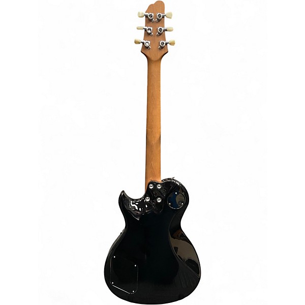 Used 2023 C.p. Thornton Contoured Legend Black and Silver Sparkle Solid Body Electric Guitar