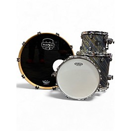 Used Mapex 4 Piece SATURN V MARINE SWIRL Drum Kit
