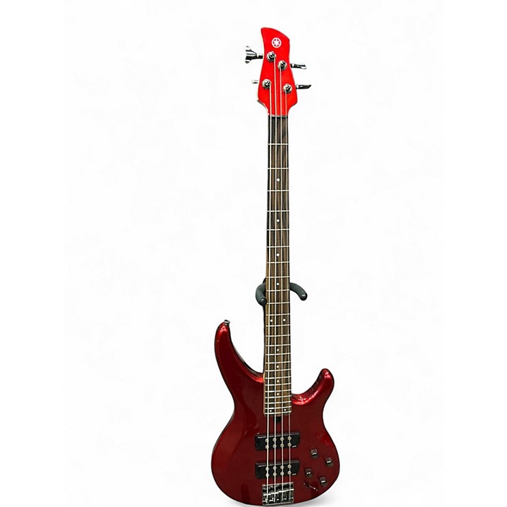 Used Yamaha TRBX304 Candy Apple Red Electric Bass Guitar