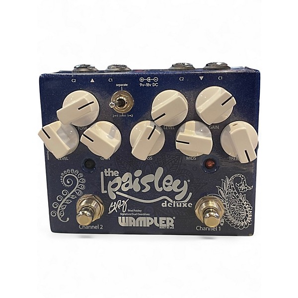 Used Wampler The Paisley Deluxe Effect Pedal