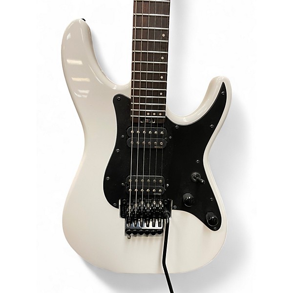 Used Schecter Guitar Research SUNVALLEY SUPER SHREDDER Alpine White Solid Body Electric Guitar