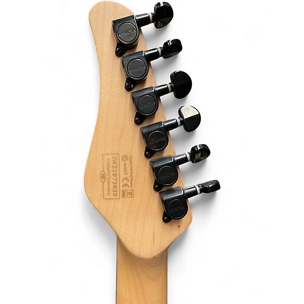 Used Schecter Guitar Research SUNVALLEY SUPER SHREDDER Alpine White Solid Body Electric Guitar