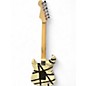 Used EVH Striped Series Black and White Solid Body Electric Guitar