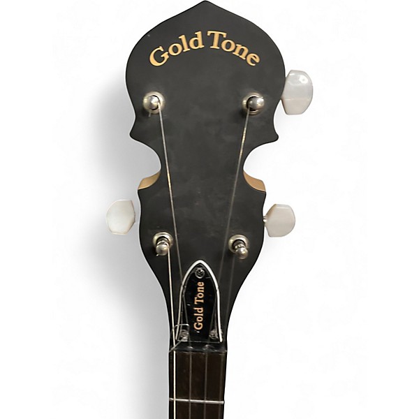 Used Gold Tone AC5 Composite 5 String Black Banjo