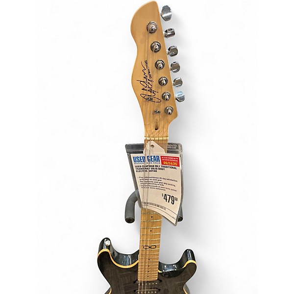 Used Chapman ML1 Traditional Transgray Solid Body Electric Guitar