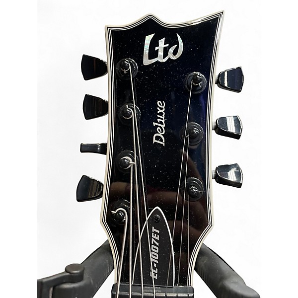 Used ESP EC1007ET Black Solid Body Electric Guitar