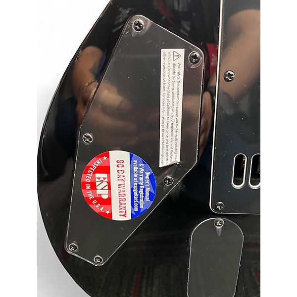 Used ESP EC1007ET Black Solid Body Electric Guitar