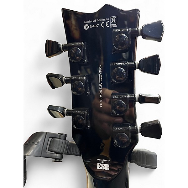 Used ESP EC1007ET Black Solid Body Electric Guitar