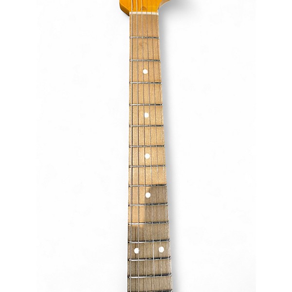 Used Burly S-HSS OLIVE GREEN Solid Body Electric Guitar