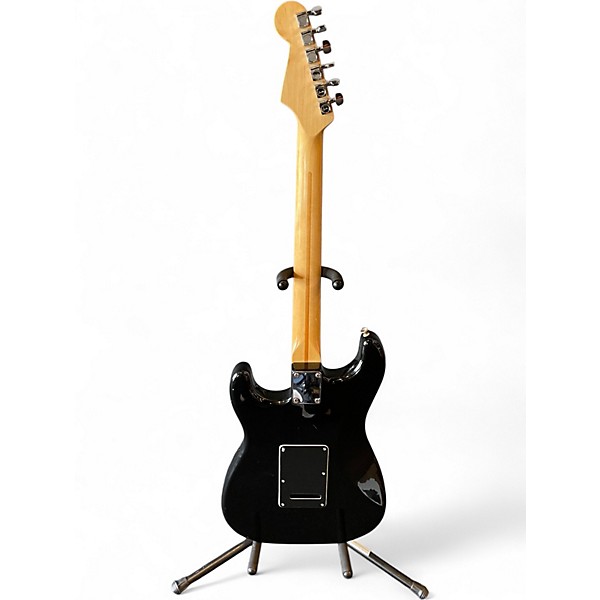 Used Fender Standard Stratocaster BLACK Solid Body Electric Guitar