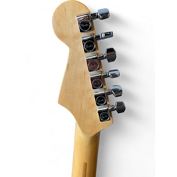 Used Fender Standard Stratocaster BLACK Solid Body Electric Guitar