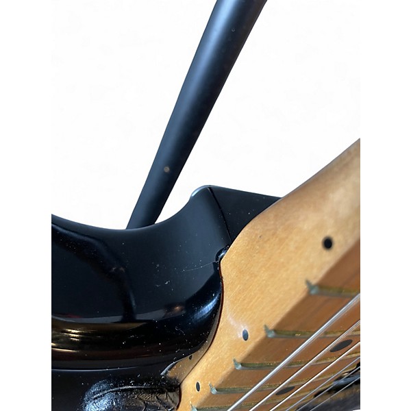 Used Fender Standard Stratocaster BLACK Solid Body Electric Guitar