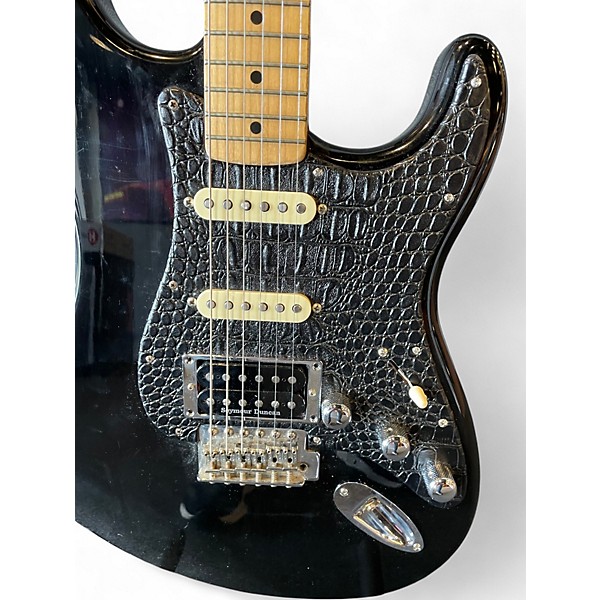 Used Fender Standard Stratocaster BLACK Solid Body Electric Guitar