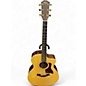 Used Taylor 214CE Deluxe Natural Acoustic Electric Guitar thumbnail