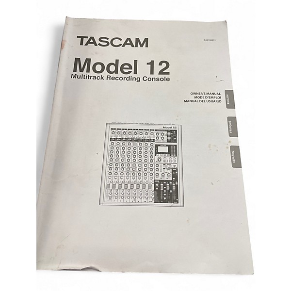 Used TASCAM 12 Sound Package