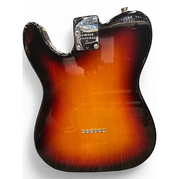 Used Fender American Professional II Telecaster 3 Color Sunburst Solid Body Electric Guitar