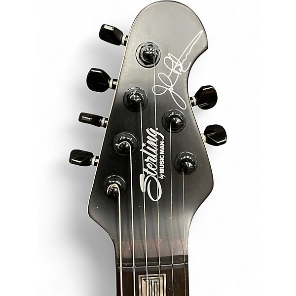 Used Sterling by Music Man JP60 STEALTH bLACK Solid Body Electric Guitar