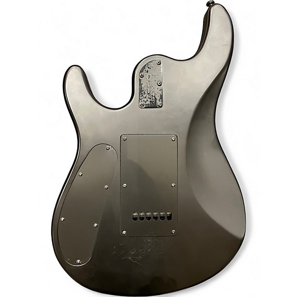 Used Sterling by Music Man JP60 STEALTH bLACK Solid Body Electric Guitar