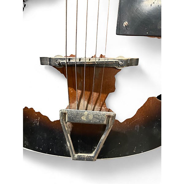 Vintage 1930s Kay ACOUSTIC GUITAR 2 Color Sunburst Acoustic Guitar