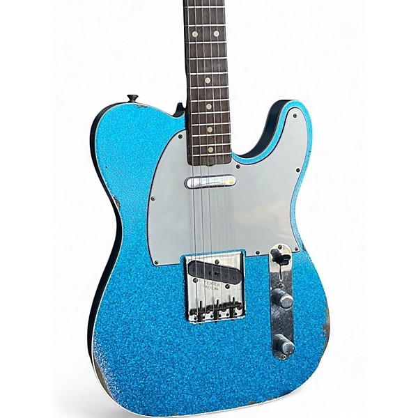 Used Fender 61 TELECASTER CUSTOM SHOP RELIC BLUE SPARKLE Solid Body Electric Guitar