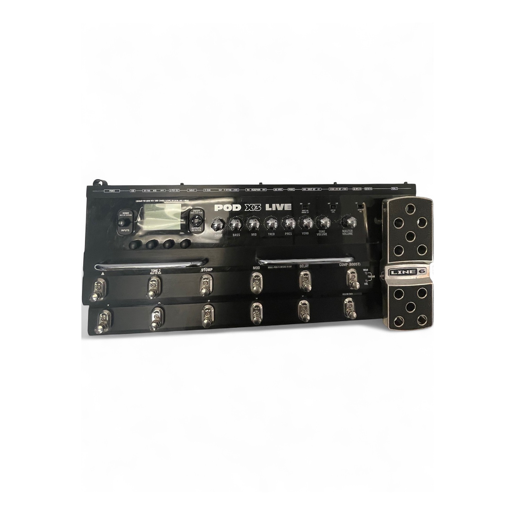 Used Line 6 Pod X3 Live Amp Modeler Effect Processor