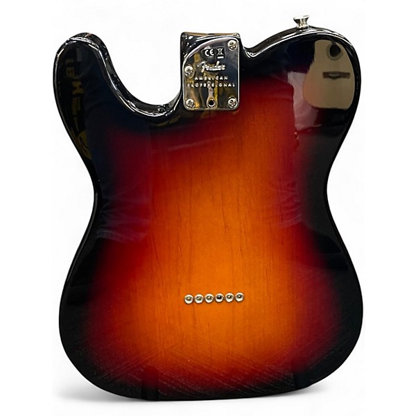 Used Fender American Professional II Telecaster 2 Color Sunburst Solid Body Electric Guitar