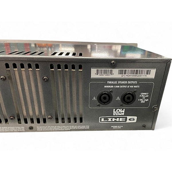 Used Line 6 HD400 Low Down 400W Bass Amp Head